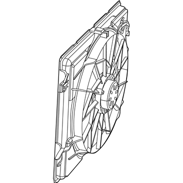 Mopar 52014787AC Fan MODUL-Radiator Cooling