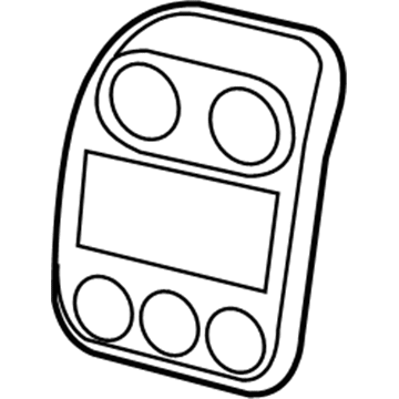 Mopar 5LN431X9AC Bezel-Instrument Panel