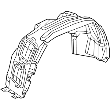 Mopar 68395845AA Shield-WHEELHOUSE