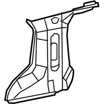 Mopar 5RH65PD2AG Molding-C Pillar