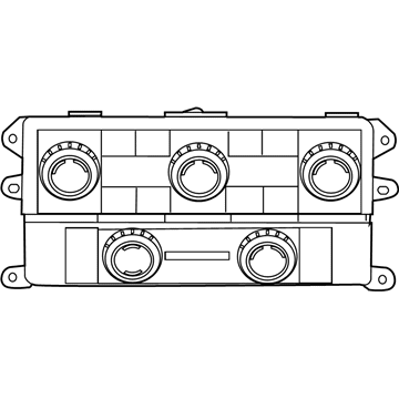 Dodge Grand Caravan A/C Switch - 55111240AK