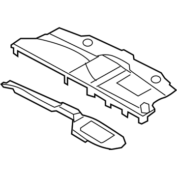 Mopar 1CQ181DBAE Panel-Instrument Upper