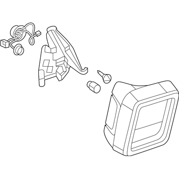 Mopar 55112891AG Tail Stop Turn