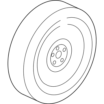 Mopar 1BD60PAKAC Aluminum Wheel