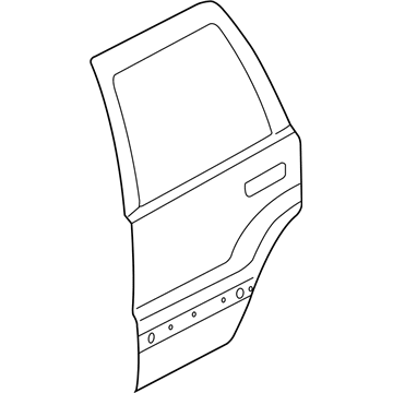 Mopar 55369483AB Panel-Rear Door Outer Repair