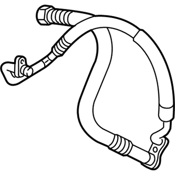 Mopar 68418393AA Hose-A/C CONDENSER