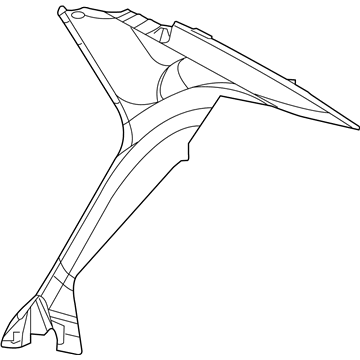Mopar 1SW46LA8AC Panel-C Pillar