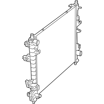 Mopar 68244867AA Engine Cooling Radiator