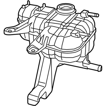 Mopar 68244088AA Bottle-COOLANT Recovery