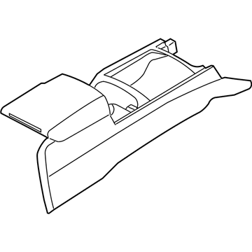 Mopar 1BJ011D1AB Console-Base