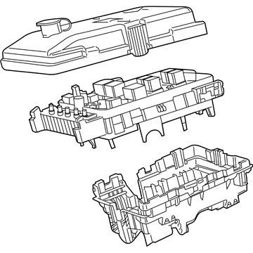 Chrysler Voyager Relay Block - 68338723AA