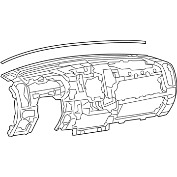 Mopar 6PB071X9AF Base Rt-Base Panel