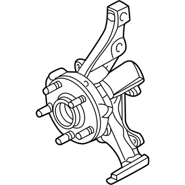 Mopar 4656091AE Front Steering Knuckle