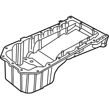 Mopar Oil Pan - 53010789AB