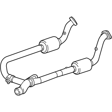 2012 Ram 2500 Exhaust Pipe - 52122260AE