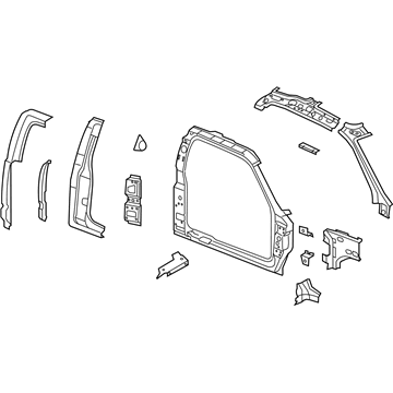 Mopar 5142313AB Panel-Body Side Aperture