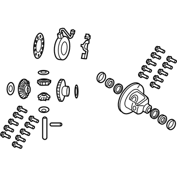 2020 Jeep Wrangler Differential - 68400407AA