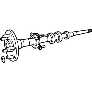 Mopar 68401892AA Rear Axle Shaft