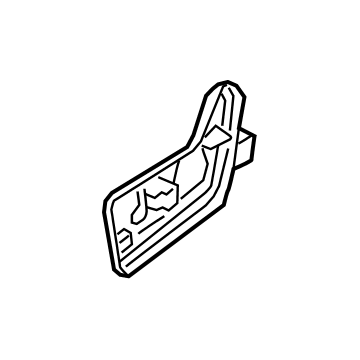 Mopar 5ZE601C1AC Shield-Front Seat