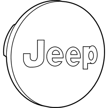 Jeep Wrangler Wheel Cover - 1LB77GSAAC