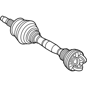 Mopar 68261744AA Axle Half Shaft