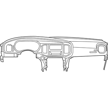 Mopar 6DE36DX9AA Panel-Instrument Panel