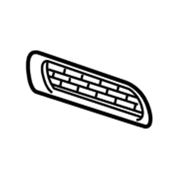 Mopar 68272344AA Grille-FASCIA