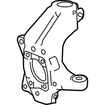 Chrysler 200 Steering Knuckle - 68080869AC