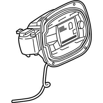 Mopar Fuel Filler Housing - 52029861AC