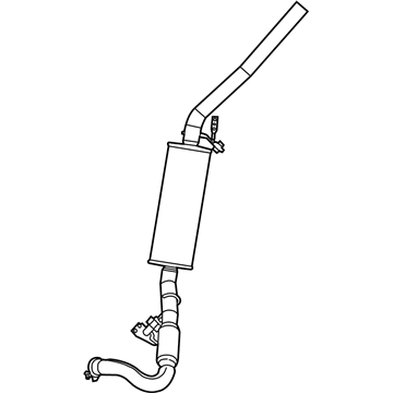 Mopar 68040250AM Front Exhaust Pipe