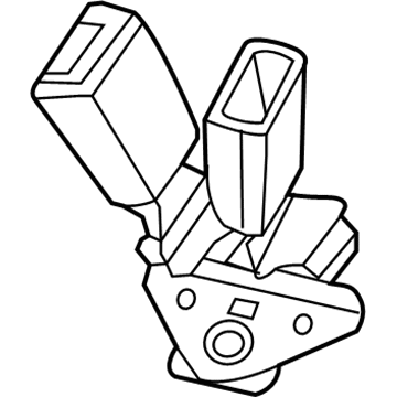 2017 Chrysler Pacifica Seat Belt - 5LA561X9AB