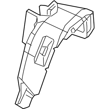 Mopar 68440178AA Shield-Splash