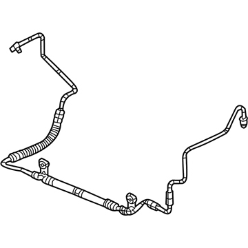 Jeep Wrangler Power Steering Hose - 68247932AD