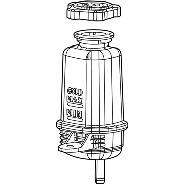 Mopar 68252490AB Reservoir-Power Steering Fluid