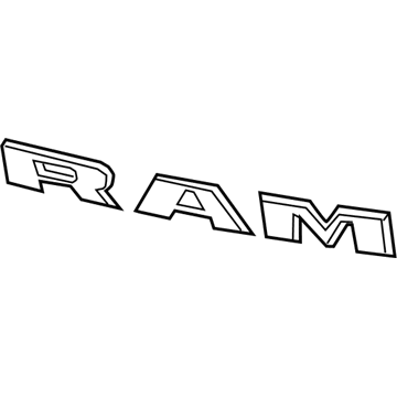 2019 Ram ProMaster City Emblem - 6VU38DX8AA