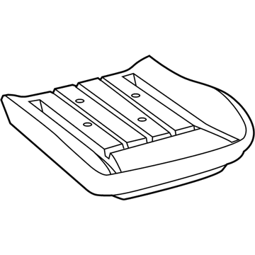 Mopar 5ZC20ML2AB Front Seat-Cushion Bottom Cover Right