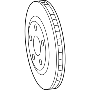 Chrysler Pacifica Brake Disc - 68227781AB