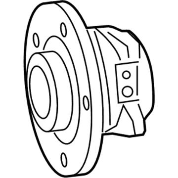 Mopar 68429524AA Brake Hub And Bearing