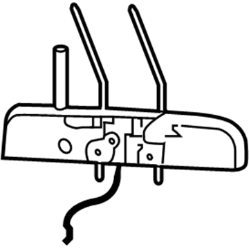 Mopar 68292413AE Mechanism-HEADREST Folding