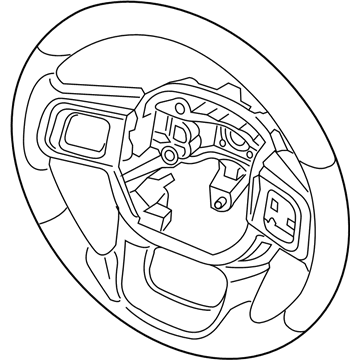 Ram 4500 Steering Wheel - 6WR72TX7AA