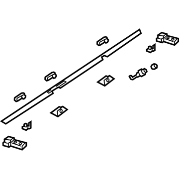 Mopar 68422847AA Rail-Frame Side