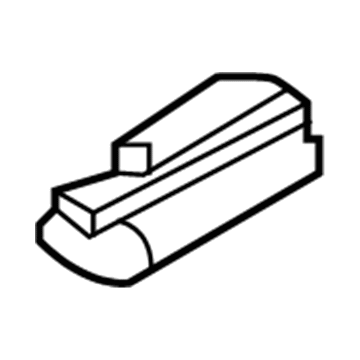 68663137AA Mopar FOAM-MIRROR FLAG Illustration 1 of 1