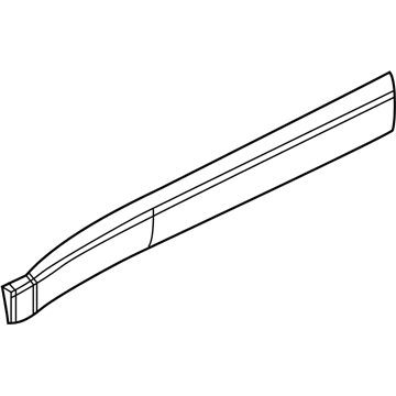 2018 Jeep Compass Door Moldings - 5UP24RXFAA