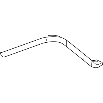 Mopar 5XQ41DX8AF Molding-Quarter Outside