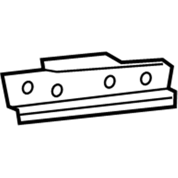 Mopar 68229288AB REINFMNT-Roof Rail