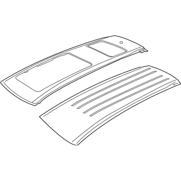 Mopar 68234022AA Panel-Roof