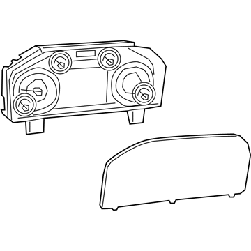 2019 Ram 3500 Instrument Cluster - 68361606AI