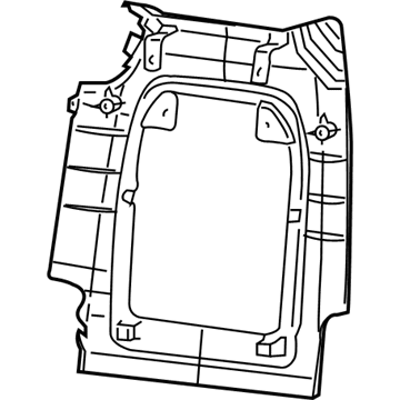 Mopar 68241996AC Panel-Seat Back