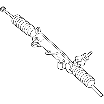 2013 Jeep Grand Cherokee Rack And Pinion - 5181631AC