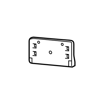 Mopar 68288488AA Bracket-License Plate